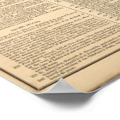 Tijdschema van de katholieke kerk poster (Hoek)