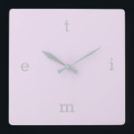 TIJDSCHEMA VIERKANTE KLOK<br><div class="desc">tijd</div>