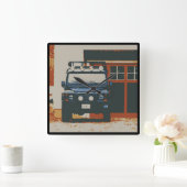 TIJDSCHEMA VIERKANTE KLOK (Huis)