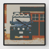 TIJDSCHEMA VIERKANTE KLOK (Voorkant)