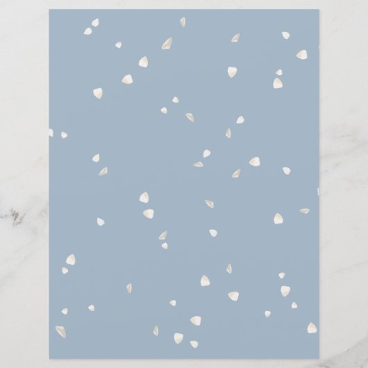 Tijdschema voor Blossom Stusty Blue Wedding (Achterkant)