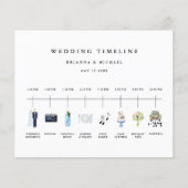 Tijdschema voor de Waterverf van het begrotingspic (Voorkant)