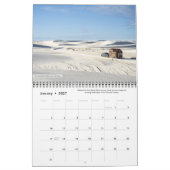 Tijdschema voor het landschap van het kleine huis  kalender (Jan 2027)
