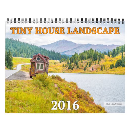 Tijdschema voor het landschap van het kleine huis  kalender (Hoes)