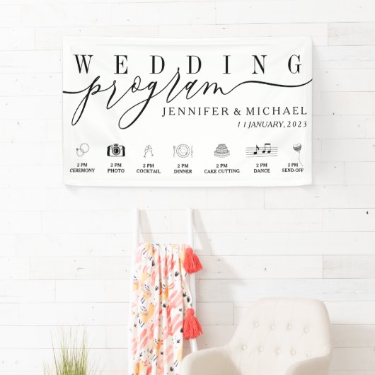 Tijdschema voor het programma Aangepaste Icons Wed Spandoek (Insitu)