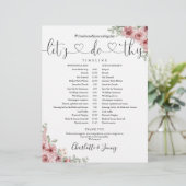 Tijdschema voor het programma Slijpschema voor het (Staand voorkant)