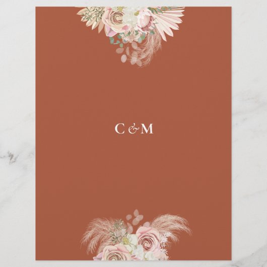 Tijdschema voor het programma Terracotta Pampas Gr (Achterkant)