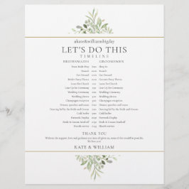 Tijdschema voor het verbouwen van legant Greenery