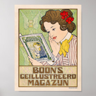 Tijdschrift Ad door Caspel Poster