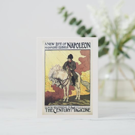 tijdschrift Belle Epoque en Napoleon Briefkaart (Staand voorkant)