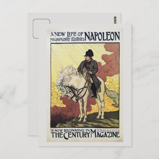 tijdschrift Belle Epoque en Napoleon Briefkaart (Voorkant / Achterkant)