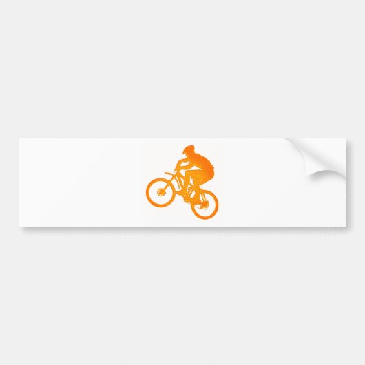 Tijdschrift Bergfietsen Bumpersticker (Voorkant)