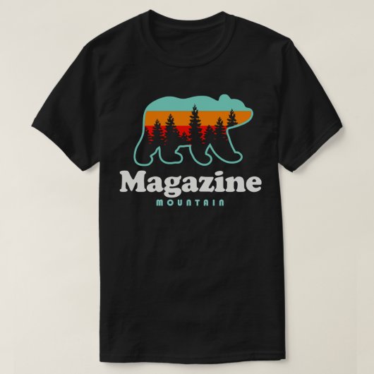 Tijdschrift Bergwandeling Ozark National Forest Be T-shirt (Design voorkant)
