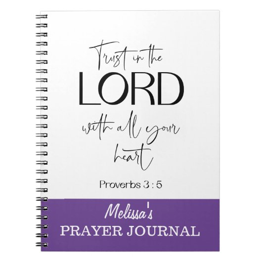 tijdschrift BIble Verse Prayer Notitieboek (Voorkant)