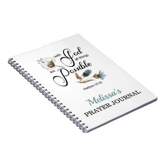 tijdschrift BIble Verse Prayer Notitieboek (Rechterzijde)