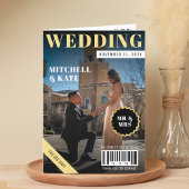 Tijdschrift bruiloft programma