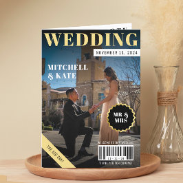 Tijdschrift bruiloft programma