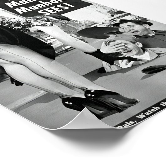 tijdschrift Comical Advertisation Poster (Hoek)