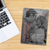 Tijdschrift Cover Donkere Foto Moderne Minimalisti Kaart