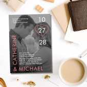 Tijdschrift Cover Donkere Foto Moderne Minimalisti Kaart