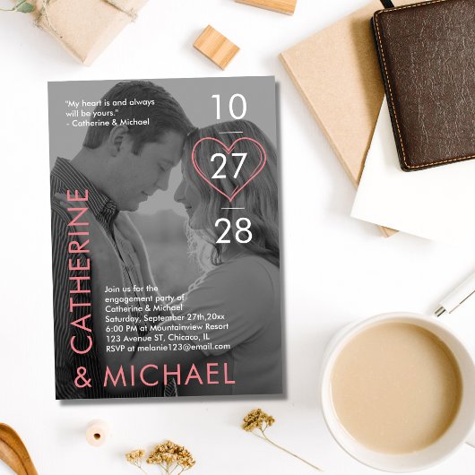 Tijdschrift Cover Donkere Foto Moderne Minimalisti Kaart