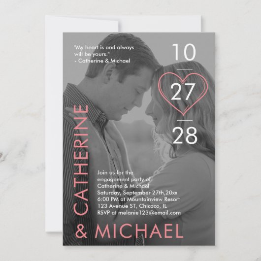 Tijdschrift Cover Donkere Foto Moderne Minimalisti Kaart (Voorkant)