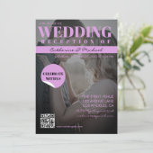 Tijdschrift Cover Trendy Donkere Foto Kaart (Staand voorkant)