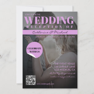 Tijdschrift Cover Trendy Donkere Foto Kaart