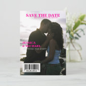 Tijdschrift De datum opslaan Save The Date (Staand voorkant)