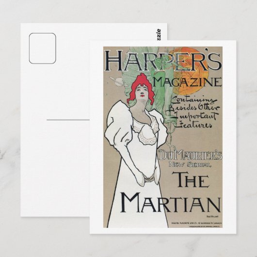  tijdschrift Du Maurier serie en Briefkaart (Voorkant / Achterkant)