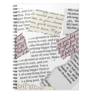 Tijdschrift Esthetisch – Retro Redactionele Stijl Notitieboek