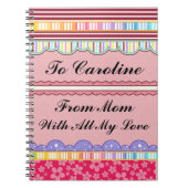 Tijdschrift Gedachten van Mom - SRF Notitieboek (Voorkant)