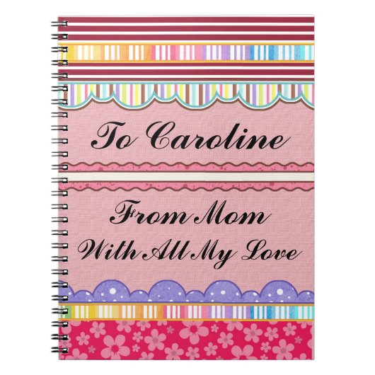 Tijdschrift Gedachten van Mom - SRF Notitieboek (Voorkant)