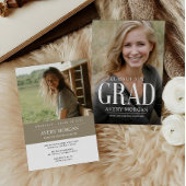 Tijdschrift Hoesje Afstuderen Uitnodiging