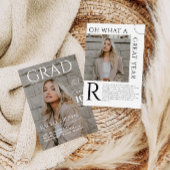 Tijdschrift Hoesje Afstuderen Uitnodiging, Tijdsch Kaart