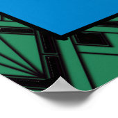  tijdschrift Hoesje Art Deco Poster (Hoek)