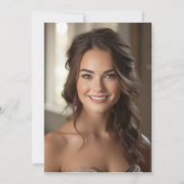 Tijdschrift Hoesje Bruidsdouche Uitnodiging (Achterkant)