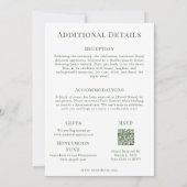 Tijdschrift Hoesje Garden Wedding Kaart (Achterkant)