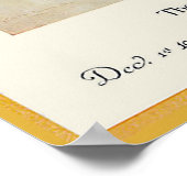  Tijdschrift Hoesje Geel ballonmeisje 1922 Poster (Hoek)