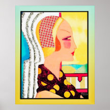 tijdschrift Hoesje Lady (Art Deco)