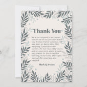 Tijdschrift Hoesje Trendy Geboorte Aankondiging (Achterkant)