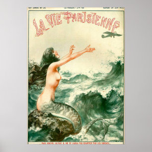 TIJDSCHRIFT LA VIE POSTER