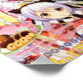 tijdschrift magische meisjes poster (Hoek)