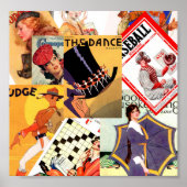  tijdschrift Montage Poster (Voorkant)