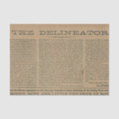  tijdschrift Newsprint Tissuepapier (Voorkant)