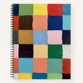 Tijdschrift Notitieboek in Funky Squares Design