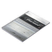 Tijdschrift Notitieboek - Silver Beach (Linkerzijde)