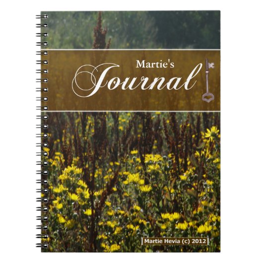 Tijdschrift Notitieboek - Velden van Van Gogh (Voorkant)