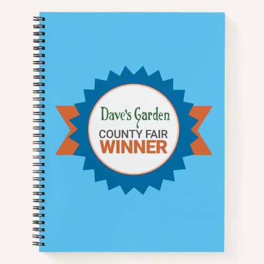 Tijdschrift notitieboek voor onze online county fa (Voorkant)