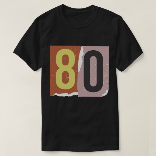 Tijdschrift Nummer Losgeld 80 T-shirt (Design voorkant)